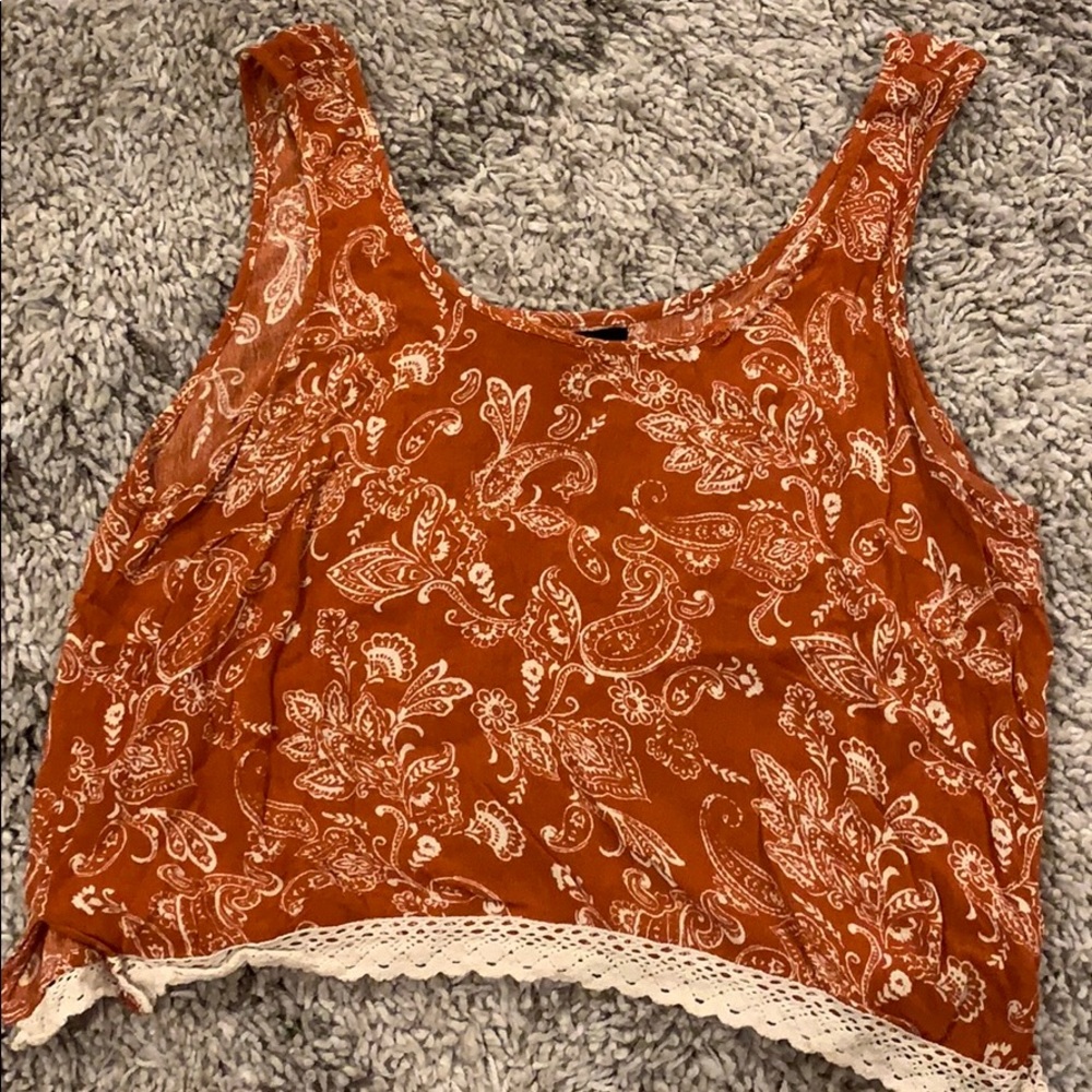 Forever 21 Orange Tank Top in PERFECT CONDITION